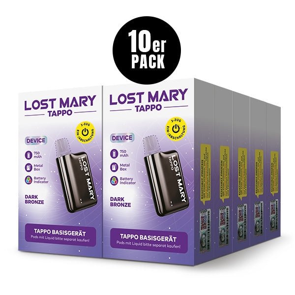 Lost Mary Tappo 10er Pack Basisgerät by ELFBAR - Smokkie | eine Marke der Smoke Smart GmbH