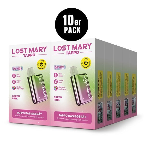 Lost Mary Tappo 10er Pack Basisgerät by ELFBAR - Smokkie | eine Marke der Smoke Smart GmbH