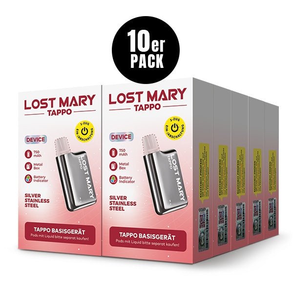 Lost Mary Tappo 10er Pack Basisgerät by ELFBAR - Smokkie | eine Marke der Smoke Smart GmbH