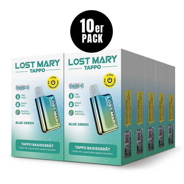 Lost Mary Tappo 10er Pack Basisgerät by ELFBAR - Smokkie | eine Marke der Smoke Smart GmbH