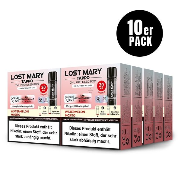 Lost Mary Tappo Prefilled Pods 10er Pack by ELFBAR - Smokkie