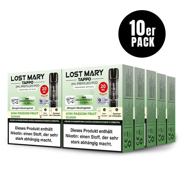 Lost Mary Tappo Prefilled Pods 10er Pack by ELFBAR - Smokkie