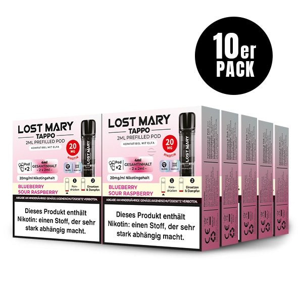Lost Mary Tappo Prefilled Pods 10er Pack by ELFBAR - Smokkie