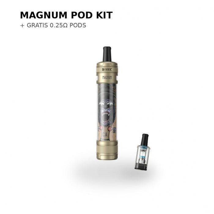 Magnum Pod Kit Bundle 1Kit +1 Magnum Pod 0.25 Ohm - Aspire - Smokkie