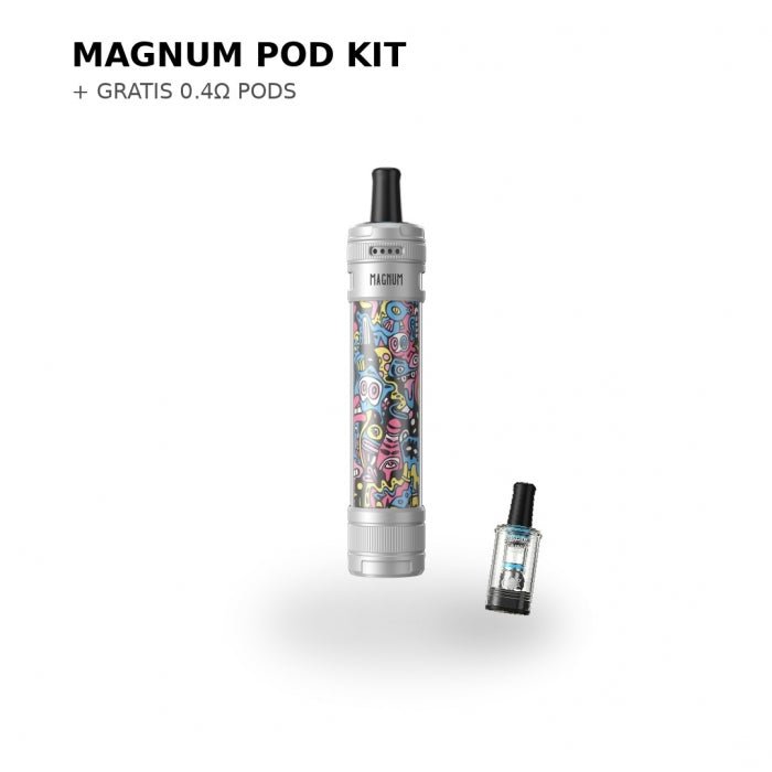 Magnum Pod Kit Bundle 1Kit +1 Magnum Pod 0.4 Ohm - Aspire - Smokkie