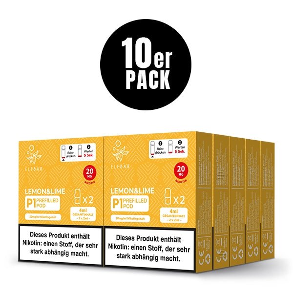 **MATE 500 P1 Prefilled Pods (10er Pack) - Elfbar - Smokkie