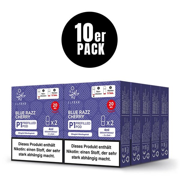 **MATE 500 P1 Prefilled Pods (10er Pack) - Elfbar - Smokkie