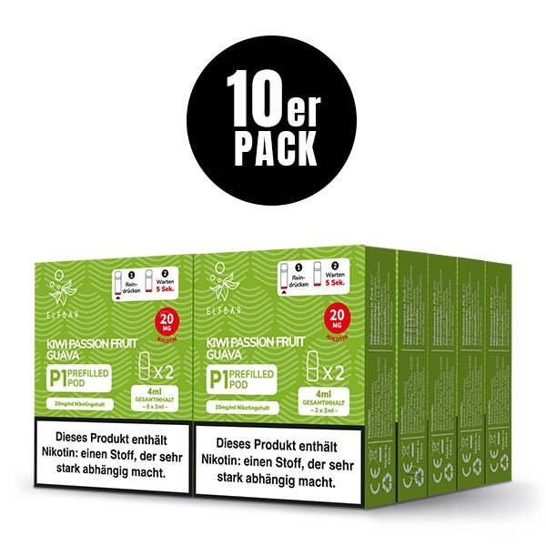 **MATE 500 P1 Prefilled Pods (10er Pack) - Elfbar - Smokkie