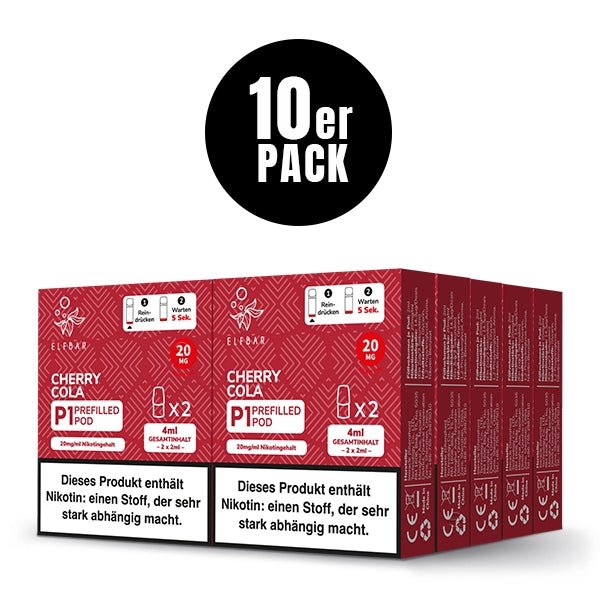 **MATE 500 P1 Prefilled Pods (10er Pack) - Elfbar - Smokkie