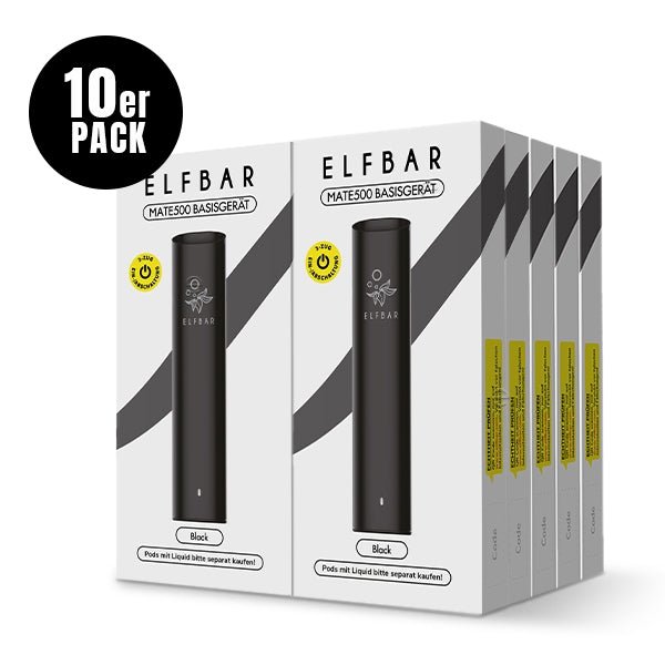 **MATE 500 Pod Kit Basisgerät 10er Pack - Elfbar - Smokkie