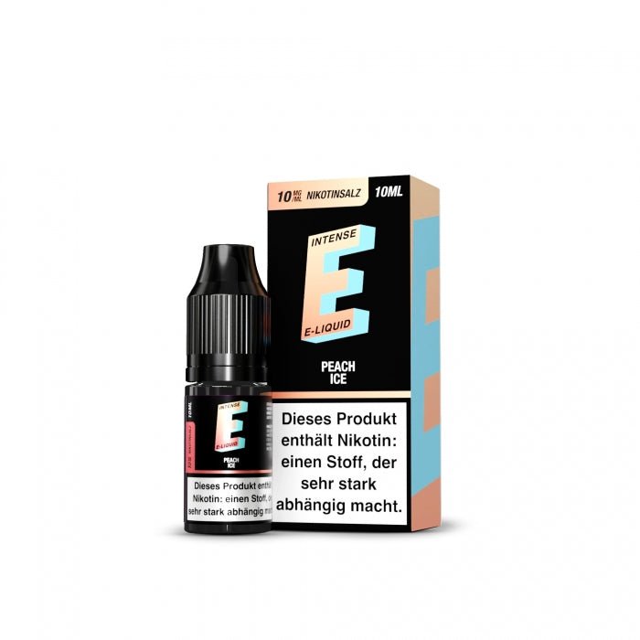 **NEU** E Intense Peach Ice Nikotinsalz Liquid 10ml - TVE - Smokkie | eine Marke der Smoke Smart GmbH