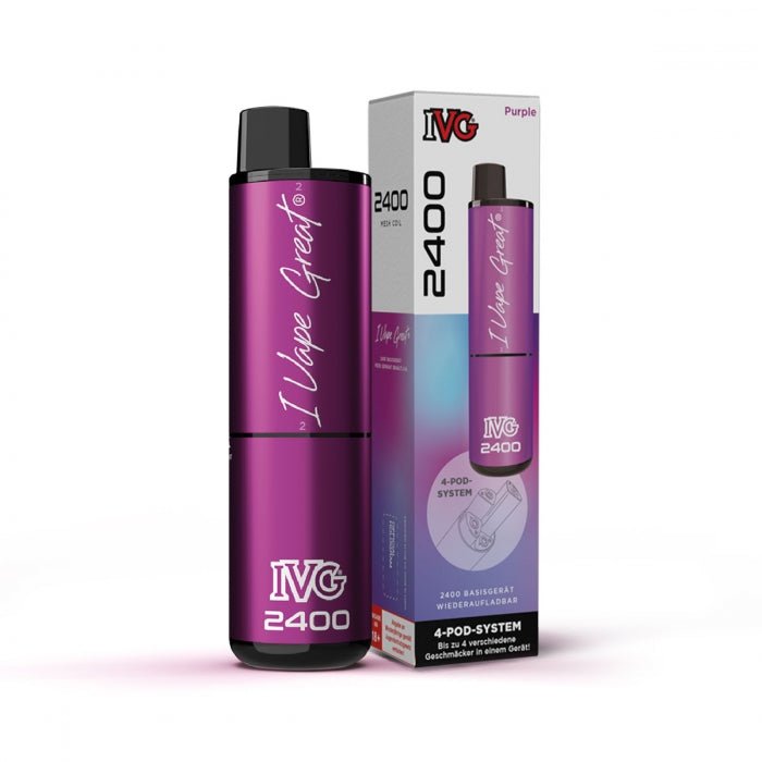 NEU IVG 2400 Pod Kit IVG - Smokkie
