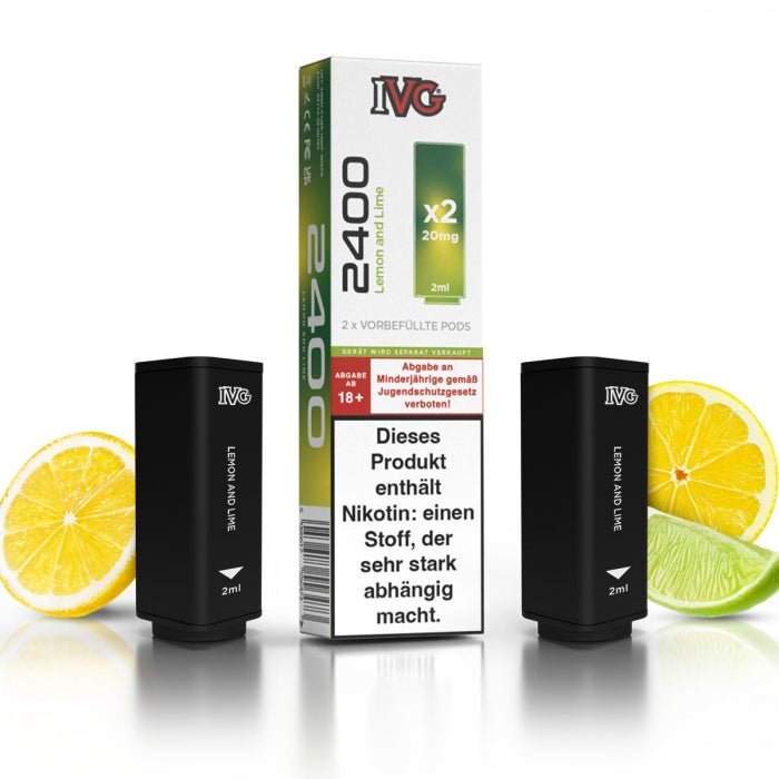 NEU IVG 2400 Prefilled Pod 2 Stk IVG - Smokkie | eine Marke der Smoke Smart GmbH