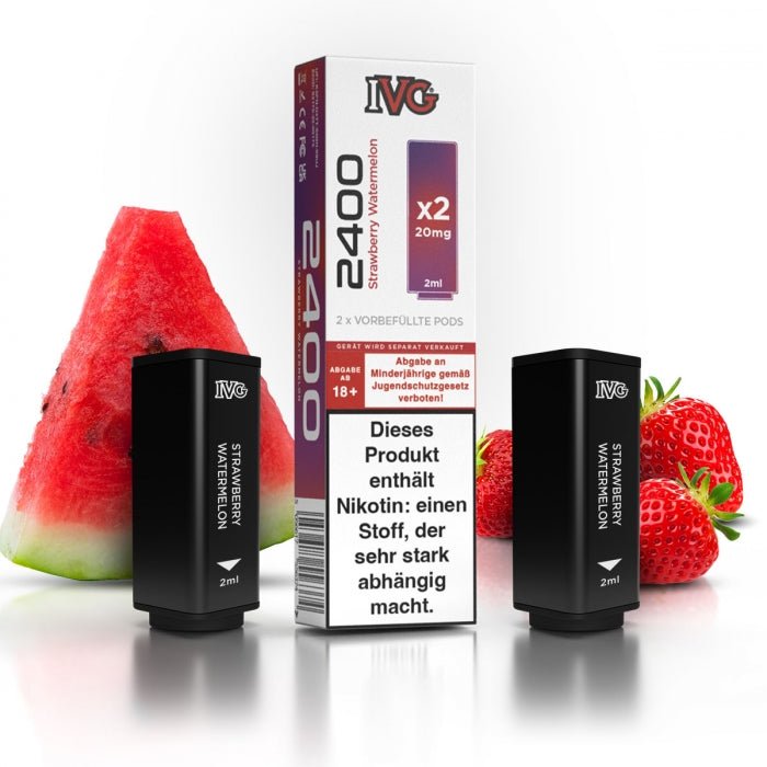 NEU IVG 2400 Prefilled Pod 2 Stk IVG - Smokkie | eine Marke der Smoke Smart GmbH