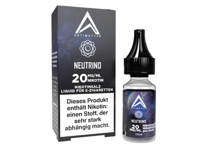 Neutrino Nikotinsalzliquid (Cassis & Frische)- Antimatter - Smokkie | eine Marke der Smoke Smart GmbH