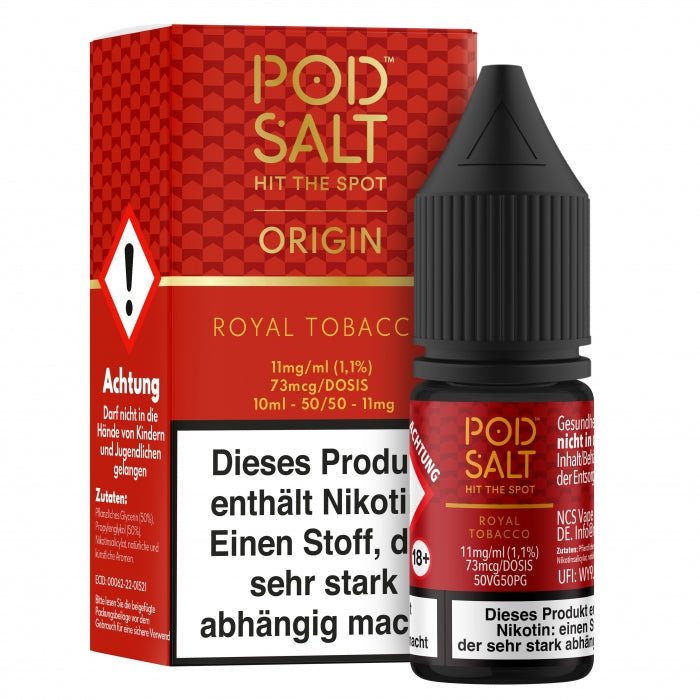 ORIGIN Royal Tobacco Nikotinsalzliquid POD SALT - Smokkie | eine Marke der Smoke Smart GmbH