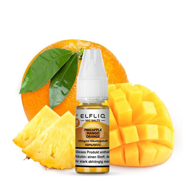 Pineapple Mango Orange Ice Nikotinsalzliquid - Elfliq (ELFBAR) - Smokkie