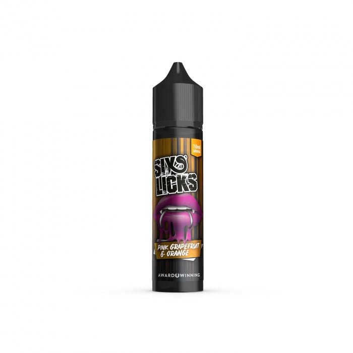 Pink Grapefruit Orange LongfillAroma Six Licks - Smokkie | eine Marke der Smoke Smart GmbH