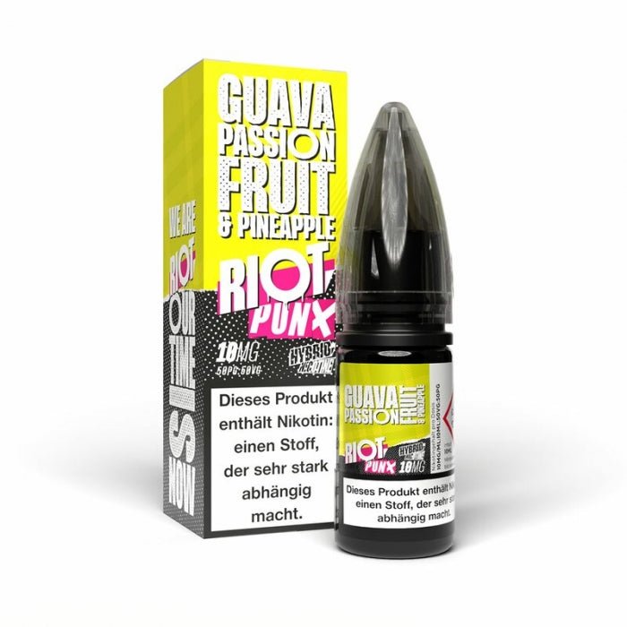 Riot Salt Punx Guave Passionsfruit Pineapple Nikotinsalzliquid Riot Squad - Smokkie | eine Marke der Smoke Smart GmbH
