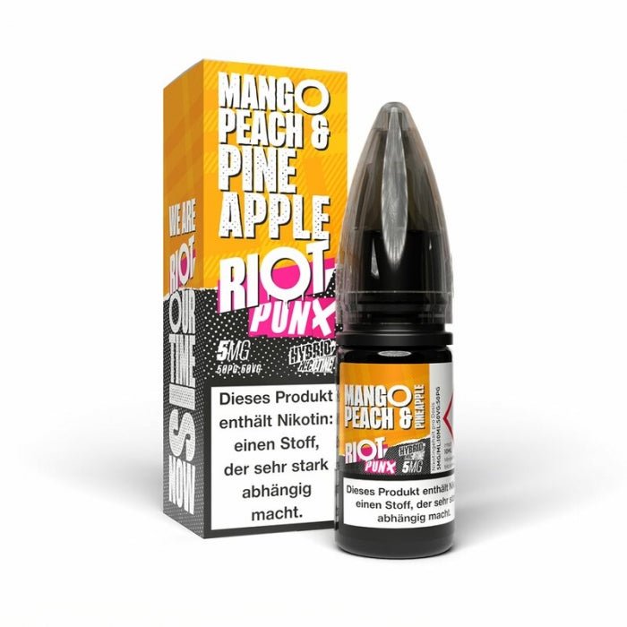 Riot Salt Punx Mango Peach Pineapple Nikotinsalzliquid Riot Squad - Smokkie | eine Marke der Smoke Smart GmbH