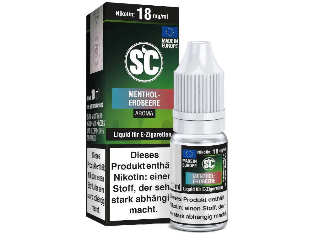 SC Menthol-Erdbeere Liquid - Smokkie