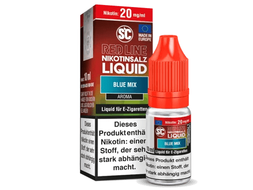 SC Red Line Blue Mix Nikotinsalz Liquid - Smokkie