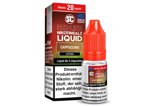 SC Red Line Cappuccino Nikotinsalz Liquid