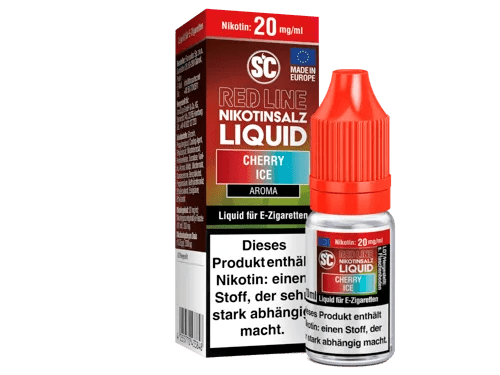 SC Red Line Cherry Ice Nikotinsalz Liquid - Smokkie