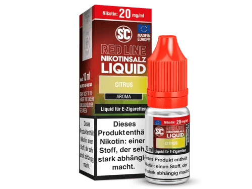 SC Red Line Citrus Nikotinsalz Liquid - Smokkie