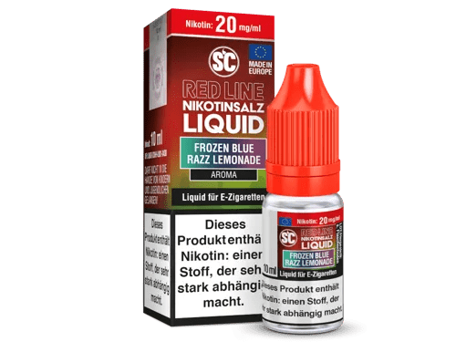 SC Red Line Frozen Blue Razz Lemonade Nikotinsalz Liquid - Smokkie