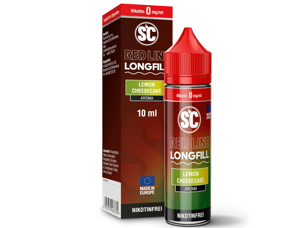 SC Red Line Lemon Cheesecake Longfill Aroma - Smokkie