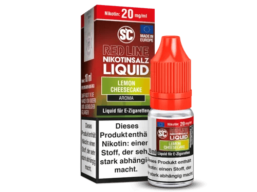 SC Red Line Lemon Cheesecake Nikotinsalz Liquid - Smokkie