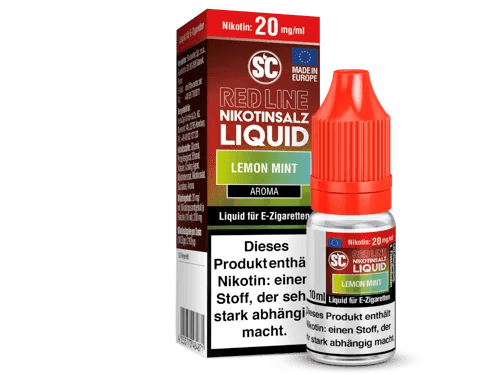 SC Red Line Lemon Mint Nikotinsalz Liquid - Smokkie