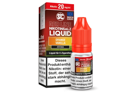 SC Red Line Orange Vanilla Nikotinsalz Liquid - Smokkie