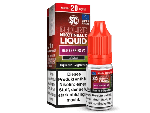SC Red Line Red Berries V2 Nikotinsalz Liquid - Smokkie