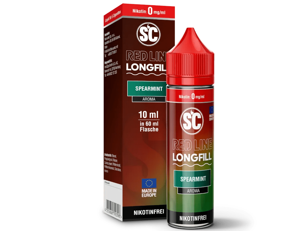 SC Red Line Spearmint Longfill Aroma - Smokkie