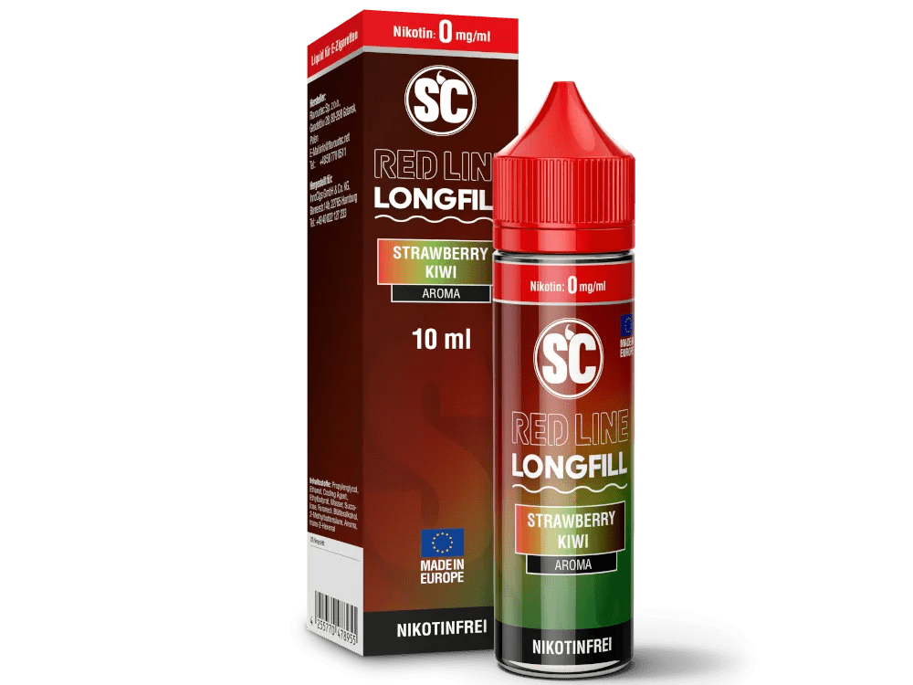SC Red Line Strawberry Kiwi Longfill Aroma - Smokkie