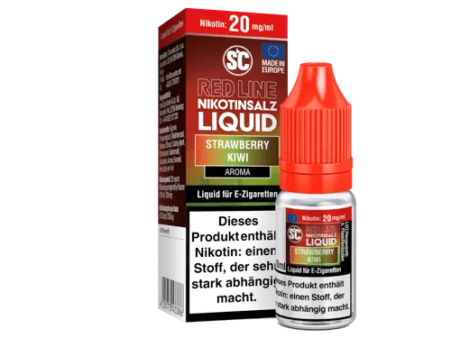SC Red Line Strawberry Kiwi Nikotinsalz Liquid - Smokkie
