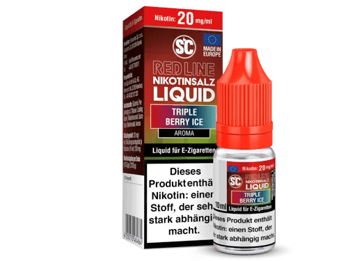 SC Red Line Triple Berry Ice Nikotinsalz Liquid - Smokkie