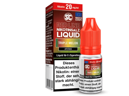 SC Red Line Triple Melon Nikotinsalz Liquid - Smokkie