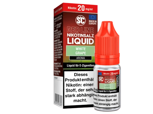 SC Red Line White Grape Nikotinsalz Liquid - Smokkie