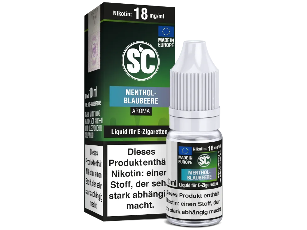 SC Menthol-Blaubeere Liquid