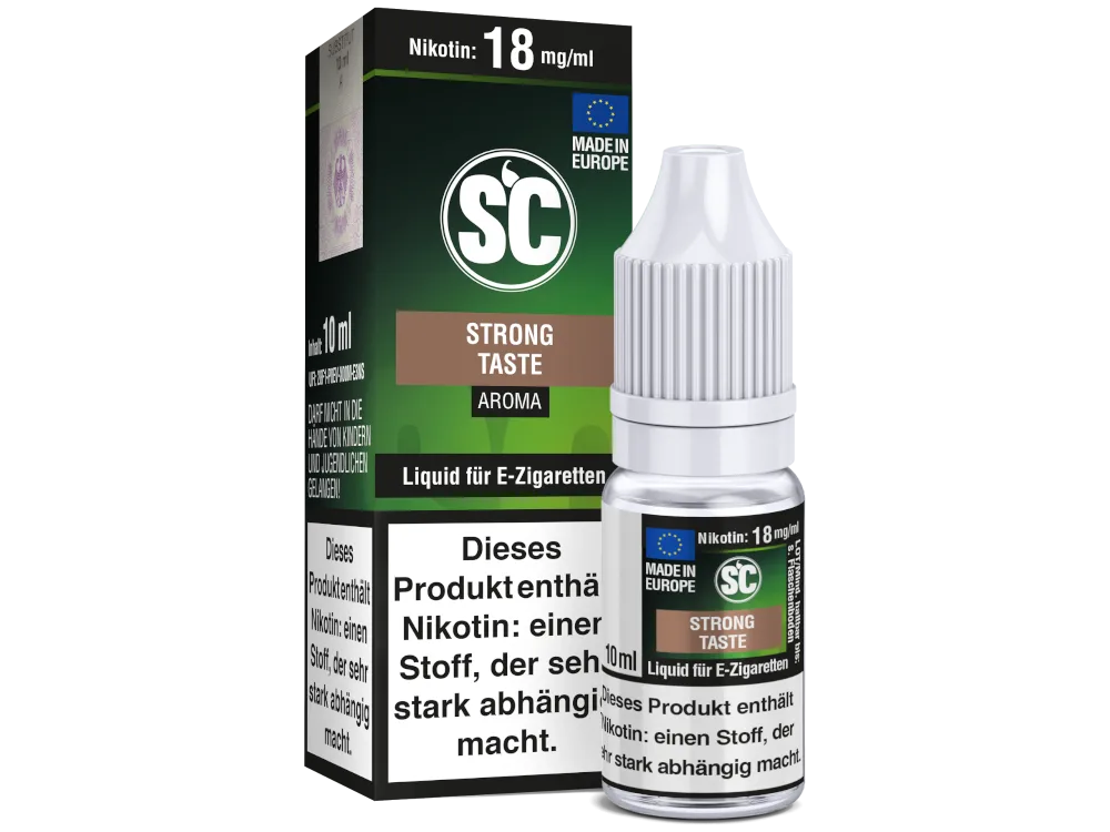 SC Strong Taste Tabak Liquid