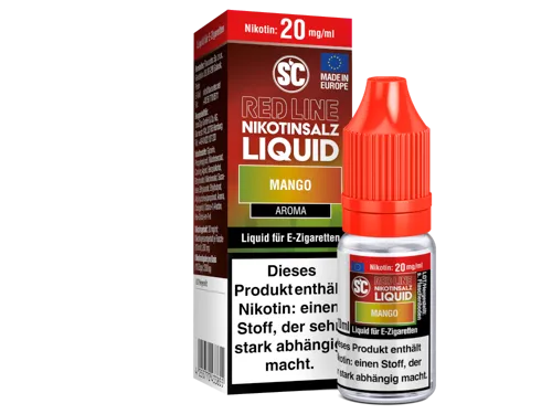 SC Red Line Mango Nikotinsalz Liquid