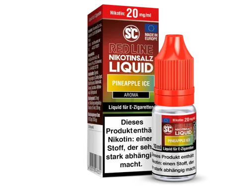 SC Red Line Pineapple Ice Nikotinsalz Liquid