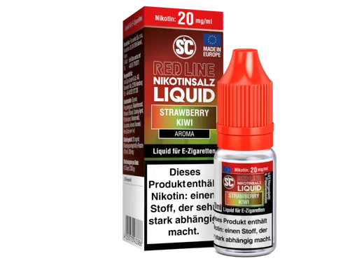 SC Red Line Strawberry Kiwi Nikotinsalz Liquid