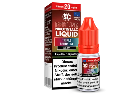 SC Red Line Triple Berry Ice Nikotinsalz Liquid