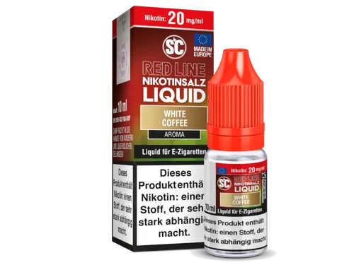 SC Red Line White Coffee Nikotinsalz Liquid