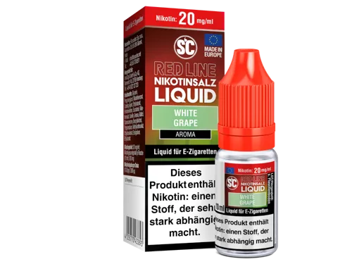 SC Red Line White Grape Nikotinsalz Liquid