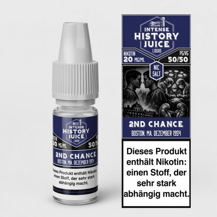 Second Chance Lychee Aloe Nikotinsalzliquid 10ml INTENSE HISTORY JUICE - Smokkie